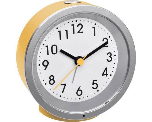 TFA Dostmann 60.1034.07 à quartz Réveil soleil jaune Heures de réveil 1