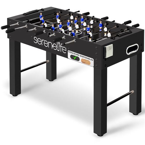 SereneLife Table de Baby foot- Baby foot pour Adulte et
