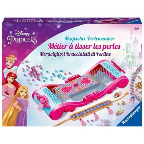Ravensburger - Métier à tisser Disney Princesses - Kit création mode - 5 ans - Image 3