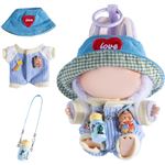 Lot De 3 Tenues Pour Poupée Labubu 17 Cm – Vêtements En Peluche, Accessoires, Dress-up – Poupée Non Incluse