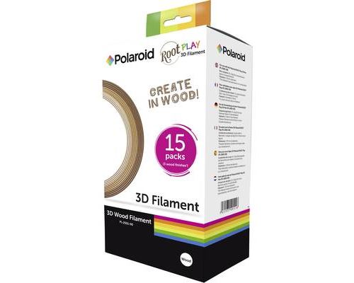 Polaroid 3D-FP-PL-2501-00 Pack de filaments Composé Laybrick 1.75 mm 225 g bois