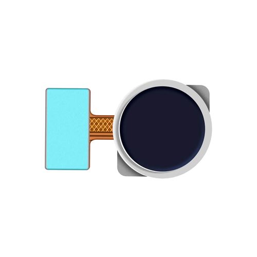 Bouton Home pour Xiaomi Redmi Note 7 / Note 7 Pro de Remplacement avec Nappe de connexion Bleu Clappio