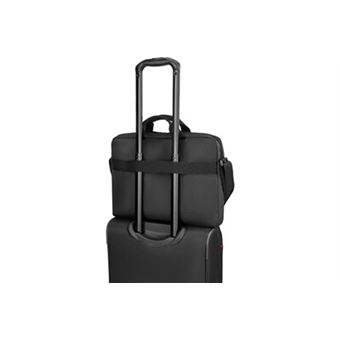 Sacoche wenger bq slim pour ordinateur portable 16' - poignée de transport - bandoulière - passage trolley - noire