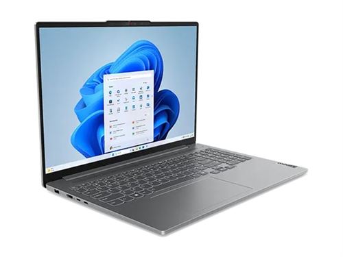 Lenovo IdeaPad Pro 5 16AHP9 83D5 - AMD Ryzen 7 - 8845HS / jusqu'à 5.1 GHz - Win 11 Home - GF RTX 4050 - 32 Go RAM - 1 To SSD NVMe - 16" IPS 2560 x 1600 (2,5 K) @ 120 Hz - Wi-Fi 6E - gris arctique - clavier : Belge - avec 2 ans de Lenovo Premium Car avec