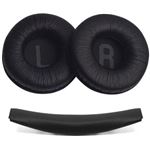 Coussinets d'Oreille pour JBL Tune 700BT)/ 710BT / 750BTNC/ 760NC Casque,Cuir Protéiné Plus Doux,Mousse D'Isolation - TV Son Photo