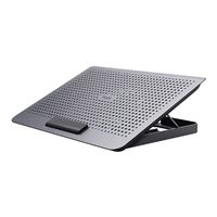 Support pour ordinateur portable 16" Trust Exto avec ventilateur de refroidissement Gris