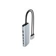 Hub USB-C HyperDrive Targus Viper 10 en 2 pour MacBook/Chromebook/PC Argent