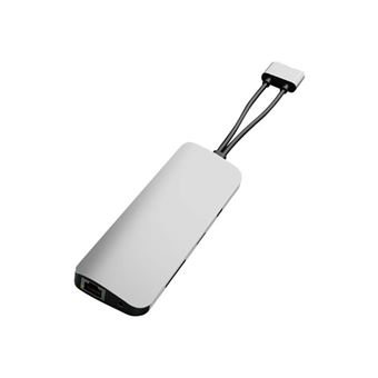 Hub USB-C HyperDrive Targus Viper 10 en 2 pour MacBook/Chromebook/PC Argent