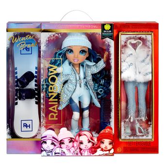 Poupée mannequin Rainbow High Sports d'hiver Ruby Anderson
