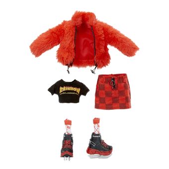Poupée mannequin Rainbow High Sports d'hiver Ruby Anderson