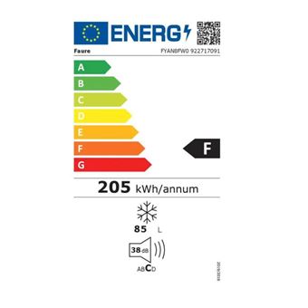 Congélateurs armoire Froid Froid statique FAURE 56cm, 7031521