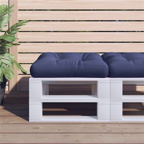 Vidaxl Bleu Coussin De Palette Marine 60 Cm - Image 3