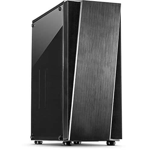 T-11 Televen Tower Noir boîtier midi tower