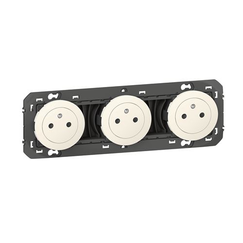 Legrand Blanc Dooxie Triple Prise 2P+T - Image 3