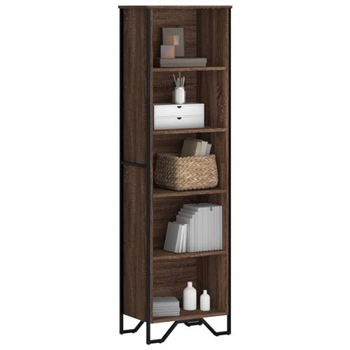 VIDAXL - Bibliothèque - 50x31x169 cm - Marron - Image 2