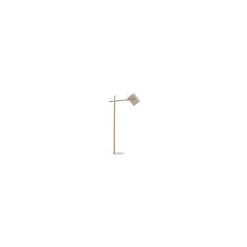 Non Communiqué Beige Venture Home - Lampadaire En Acier Et Lin Dennis
