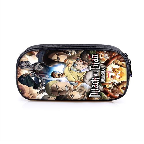 Trousse - Attack on Titan -Un compartiment- Multicolore (21.5x10x5.5cm) #5