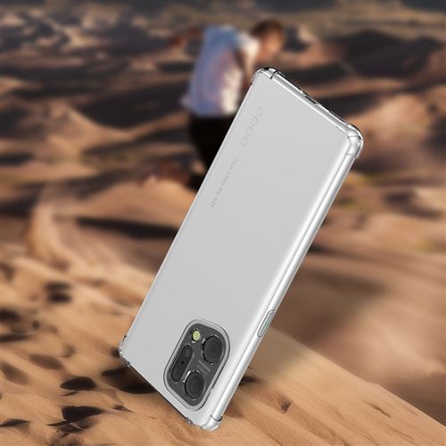 Coque Souple Transparente Anti-Choc Pour OPPO Find X5 5G – Marque NOVAGO, Silicone/Gel
