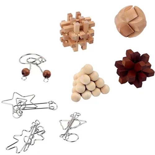8 Jeux En 1 - Casse-Têtes - Jeux Cultes