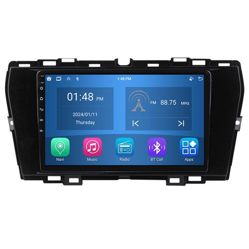 Autoradio RoverOne® Bluetooth CarPlay Android Auto Navigation 4Go RAM 64Go ROM pour SsangYong Tivolan Tivoli 2019-2021