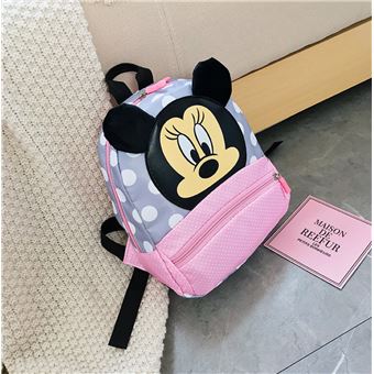 Sac à dos maternelle Disney personnalisé - Mickey rose