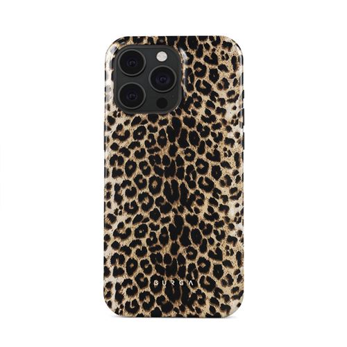 Non Communiqué Léopard Coque Pour Iphone 15 Pro Magsafe Tough Antichocs Modèle Player Burga