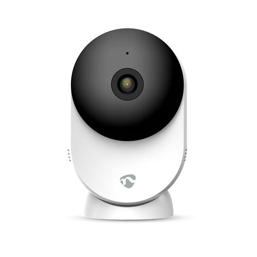 Nedis SmartLife Indoor Camera, Wi-Fi, 3MP Full HD 1296p, Baby & Pet Monitor with Motion & Sound Detection, Night Vision, 110 Degree View, 2-Way Audio,