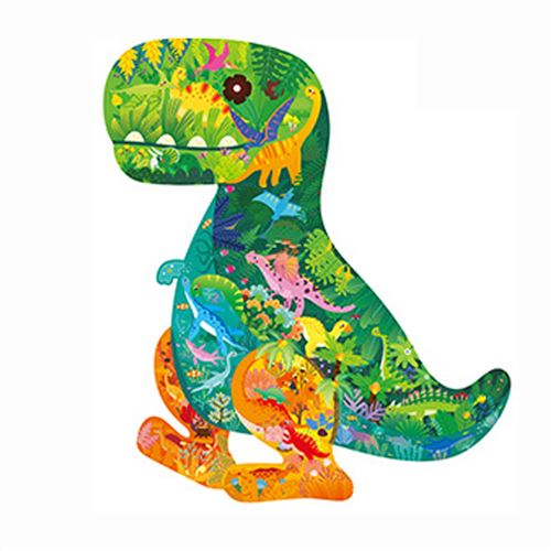 Puzzle pour Enfants VORMOR 377 Pièces Jeu de Puzzle Créatif - Dinosaure