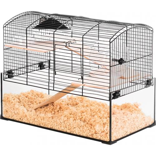 Zolux Cage Neo Panas Petit Rongeur L 52 X P 28.5 X H 40 Cm Noire