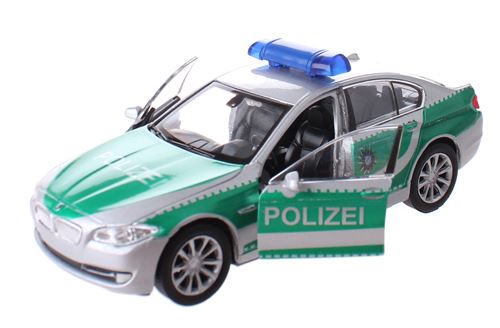 Toi-Toys BMW voiture de police verte 11,5 cm