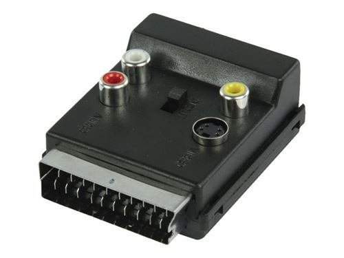 Valueline adaptateur audio/vidéo - S-Vidéo / vidéo composite / audio