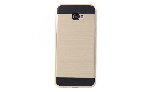Coque hybride Galaxy J4+ renforcée coloris gold