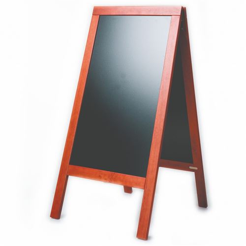 Panneau de Trottoir Double avec Cadre en Bois 75 à 55 cm - Pujadas - Bois et plastique 75 x 135 cm