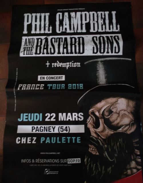 Phil CAMPBELL and the Bastard Sons - AFFICHE