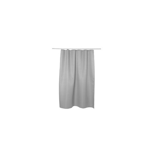 Rideau de Douche Nid d'Abeille 180x200cm Gris