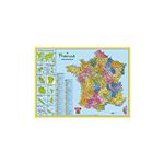 CBG Sous mains CARTE de FRANCE 55x40 cm