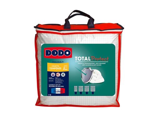Couette DODO tout en un TOTAL PROTECT Tempérée - 220x240cm