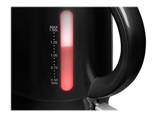 Medion MD 18090 - Bouilloire - 1.5 litres - 2.2 kWatt - noir