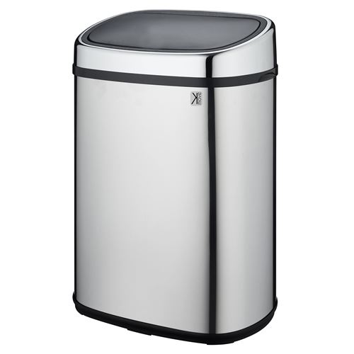 Poubelle de cuisine à couvercle basculant Push Kitchen Move City inox 50 - vue 2