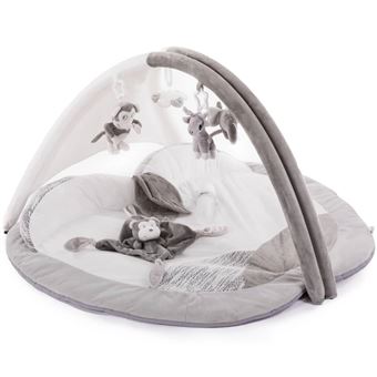 Bo Jungle B Play Tapis De Jeu Pour Jumeaux Apple Gris Tapis D Eveil Achat Prix Fnac