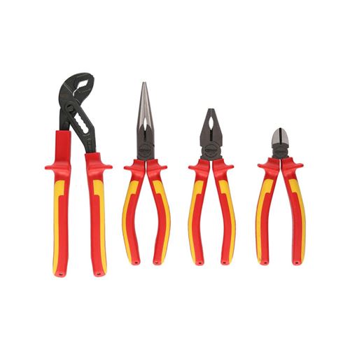 Ks Tools Jeu De Pinces Isolés Ergotorque - 4 Pcs - 117.1100 - Image 1