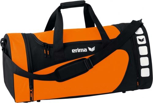 Erima sac de sport Club 5 Line orange / noir 76 litres