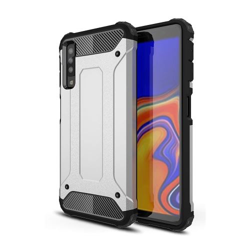 Coque Anti Choc Pour Samsung Galaxy A7 2018 Modèle Armor - Blanc