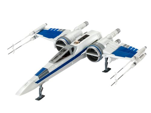 Revell kit modèle X-Wing Fighter 1:50 blanc/bleu 55 pièces