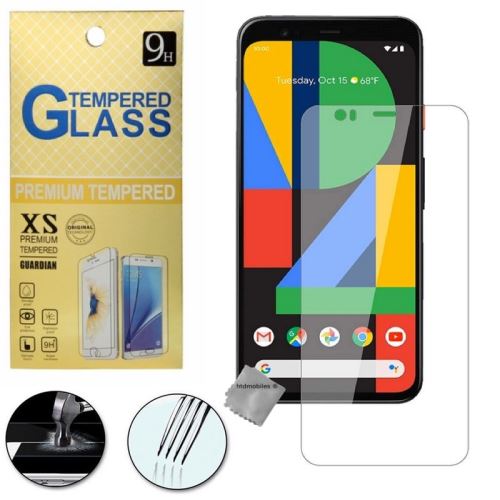 Film de protection vitre verre trempe transparent pour Google Pixel 4