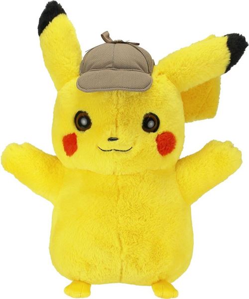 Pikachu 2025 detective peluche