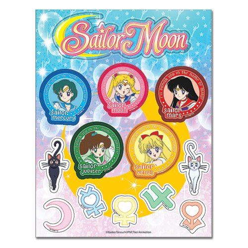 Sailor Moon Inner Moon Set Autocollant