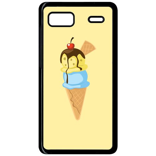 Coque Lenovo A708 Glace Cornet Jaune