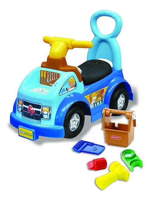 Jolly Plus 3 en 1 FP3450633 Tricycle Bleu//Orange Fisher Price