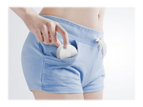 Xiaomi MI Compact Bluetooth 2 - Haut-parleur - pour utilisation mobile - sans fil - Bluetooth - 3 Watt - blanc